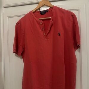 Polo by Ralph Lauren Men's Coral Polo Shirt